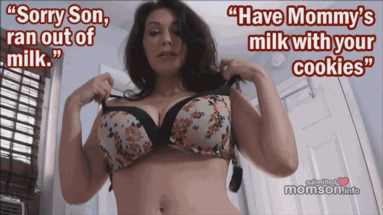 Bed Sex Body Braless Caption Fake Boobs Family Milking Mom Son Tease clip
