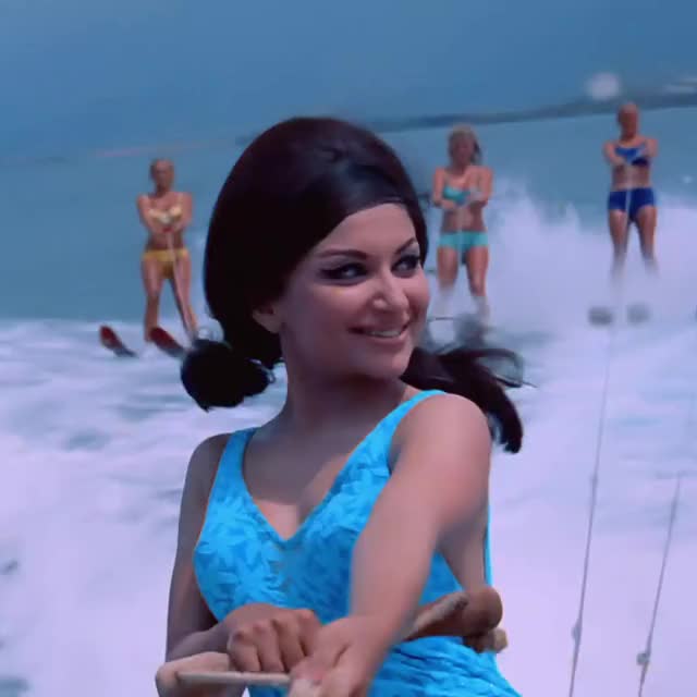 Birthday girl Sharmila Tagore in 'An Evening in Paris'