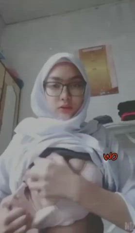 big tits glasses malaysian schoolgirl teen clip