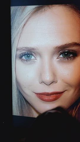 cumshot elizabeth olsen tribute clip