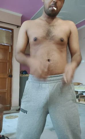 desi indian male masturbation smoking solo clip