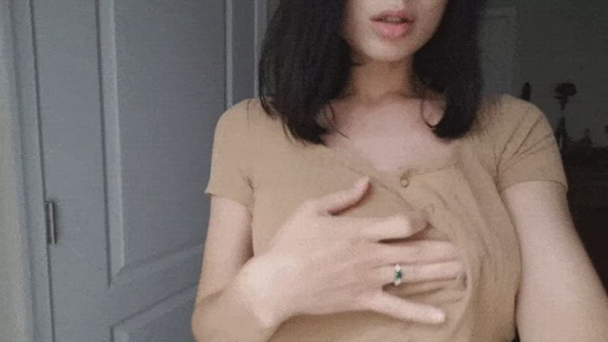 Asian Boobs Tease clip