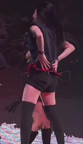 ass celebrity dancing korean clip