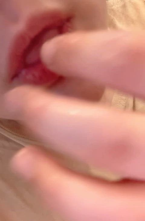 bbw cum cum licking finger in mouth pussy to mouth sbbw spit sucking tongue tongue