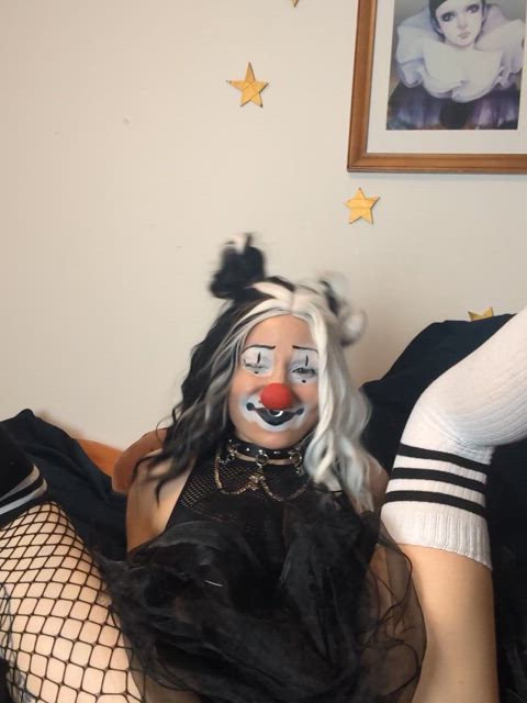 clown clown girl cosplay cute onlyfans silly clown-girls goth-girls nsfw-cosplay