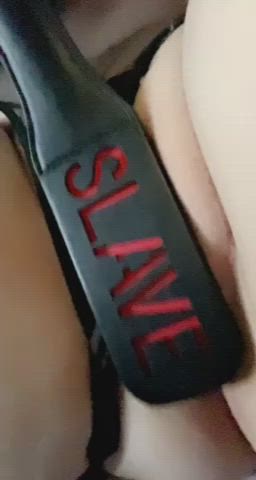 pussy slapping slave clip