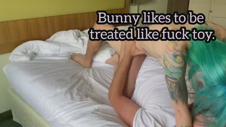 Bed Sex Bunny Caption clip