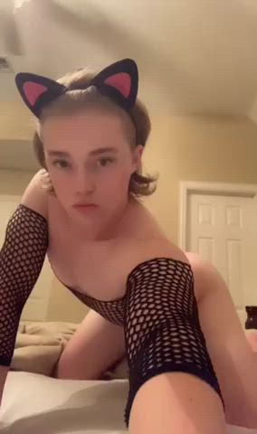 boy pussy catsuit femboy clip