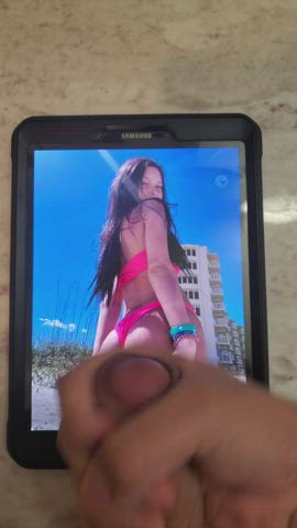 big ass bikini brunette college cumshot jerk off tribbing tribute clip