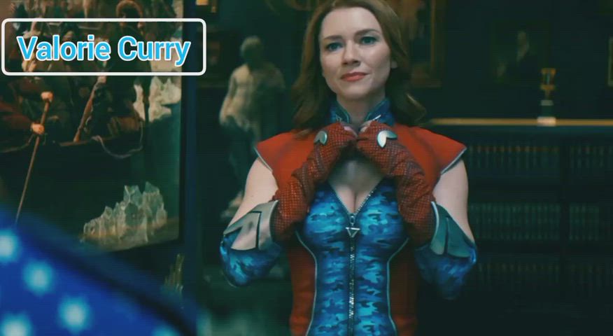 actress big tits cleavage redhead seduction softcore superheroine undressing celebs