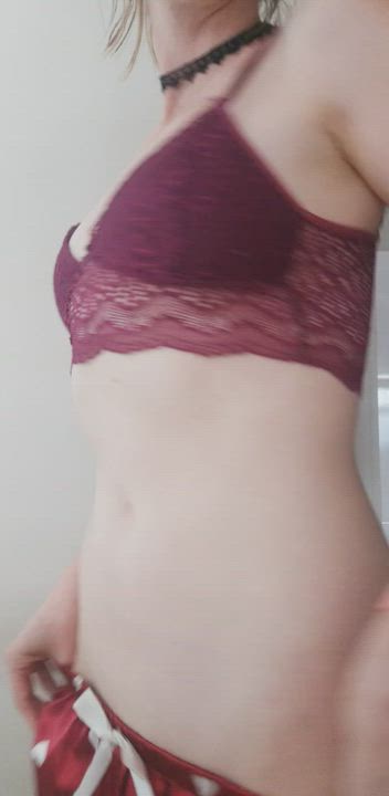 Tiny tiddies and my not as tiny butt :D