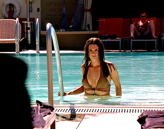 celebrity stana katic swimming pool clip