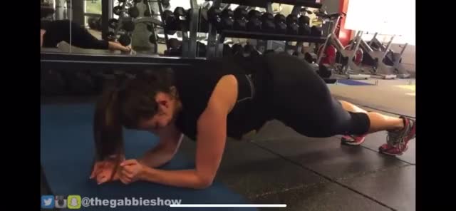 Gabbie Hanna big booty workout