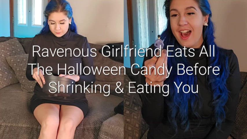 fetish giantess halloween licking pov role play vore clip