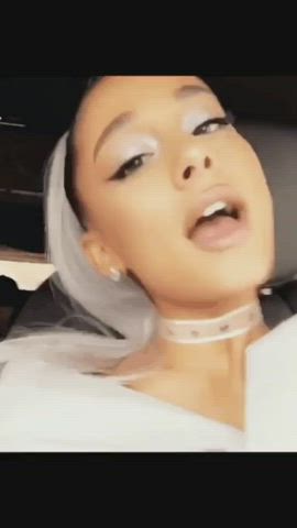 Ariana Grande Lips Lipstick Lipstick Fetish clip
