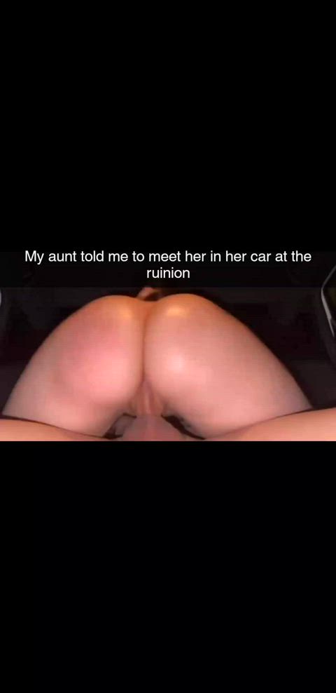 aunt big ass caption nephew riding clip