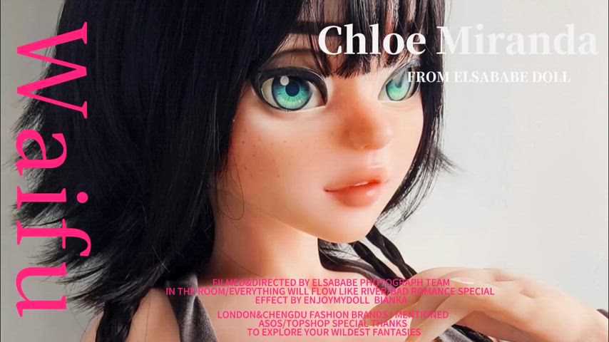 anime big eyes cartoon doll green eyes clip