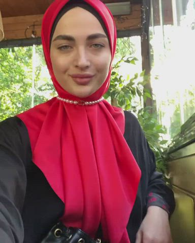 hijab model solo clip