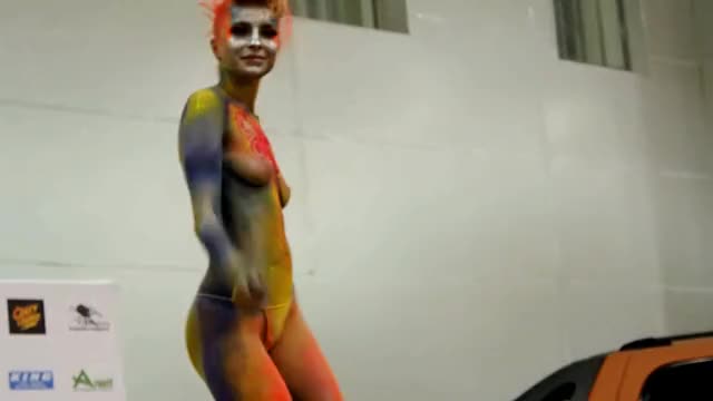 BodyArt Forms Dance - Moscow Tuning Show 2014