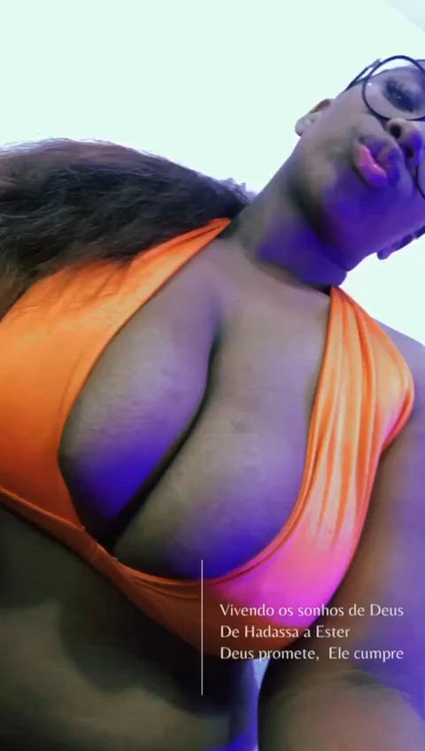 bbw big tits curvy ebony huge tits latina natural tits pov clip