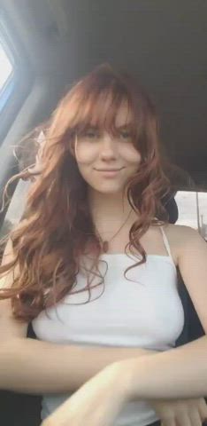 Flashing Perky Redhead clip