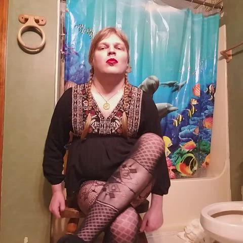 crossdressing femboy sissy clip