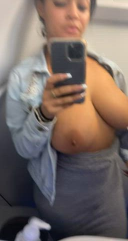 Mile High Tits Selfie