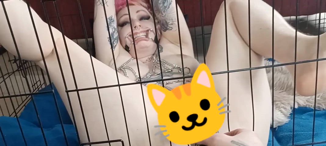 bdsm boobs caged extreme gagged homemade magic wand pov clip