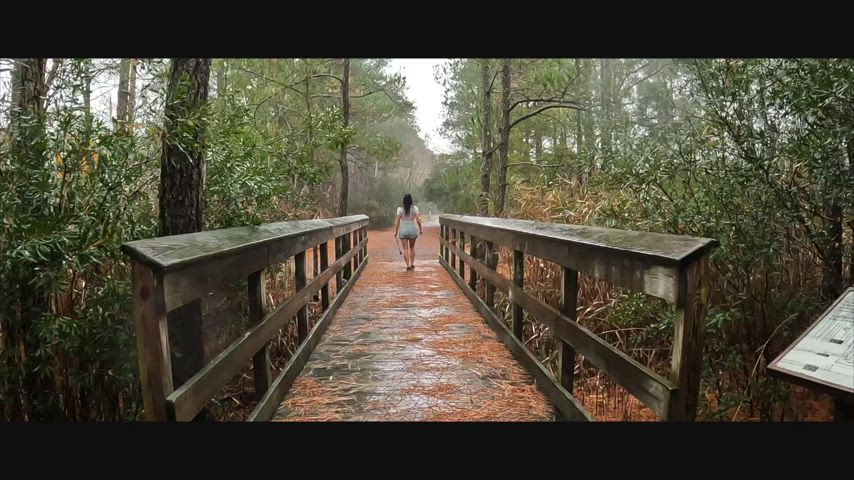 On rainy days you get the park to yourself