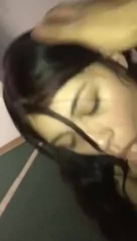 Watch him cum all over her face