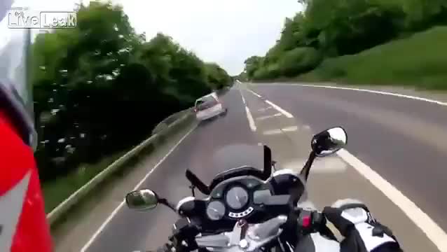 Helmet cam footage of fatal bike accident