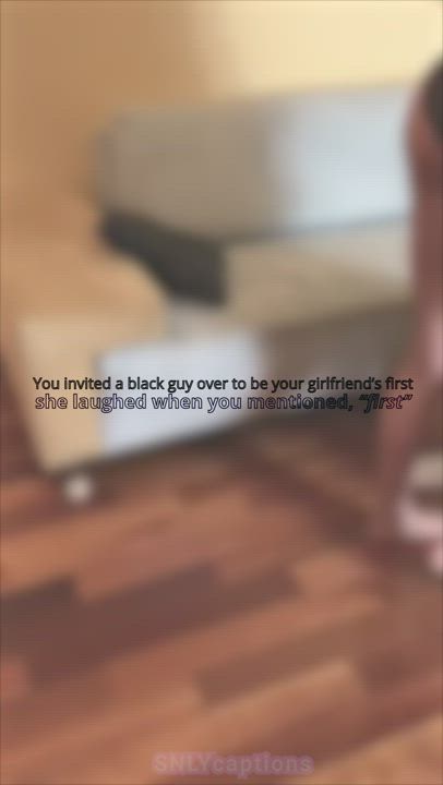 BBC Caption Cuckold Girlfriend Hotwife Interracial Sharing clip