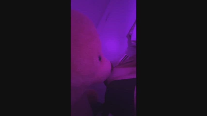 Grinding on my teddy bear again~