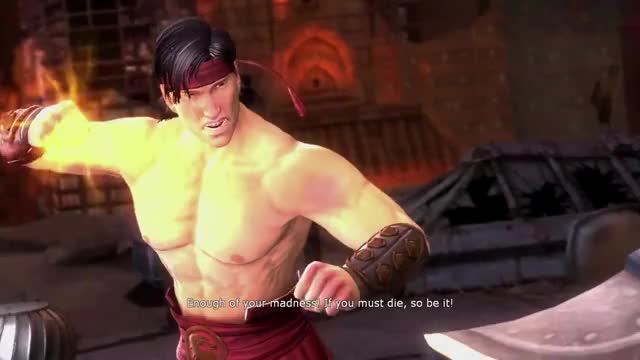 MK9 - Accidentally Fries Liu Kang to Death