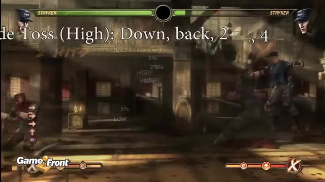 MK9 - Low Grenade Toss and High Grenade Toss