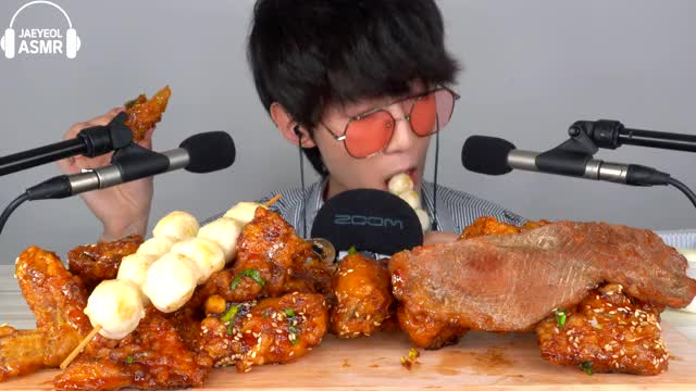 재열_BBQ 극한왕갈비 치킨 리얼사운드 먹방-4