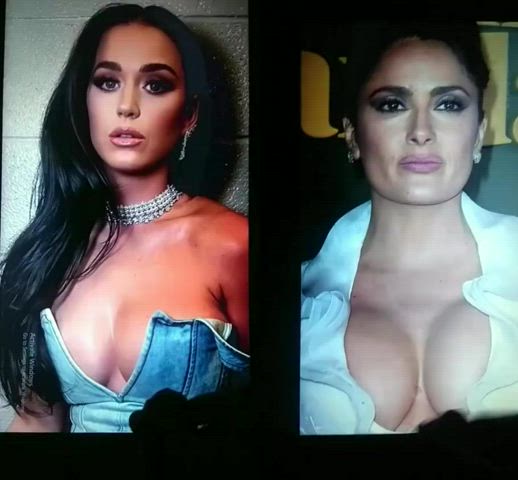 Which Mommy has better milkers? Katy perry or Salma Hayek