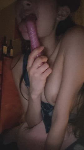 fun with my 3 favorite dildos!!