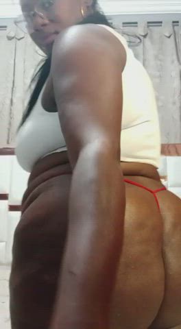 ass big ass ebony lingerie twerking clip