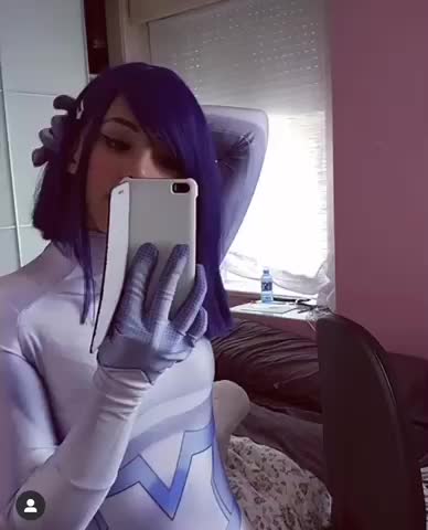 my Real life waifu being sexy and stunning in cosplay