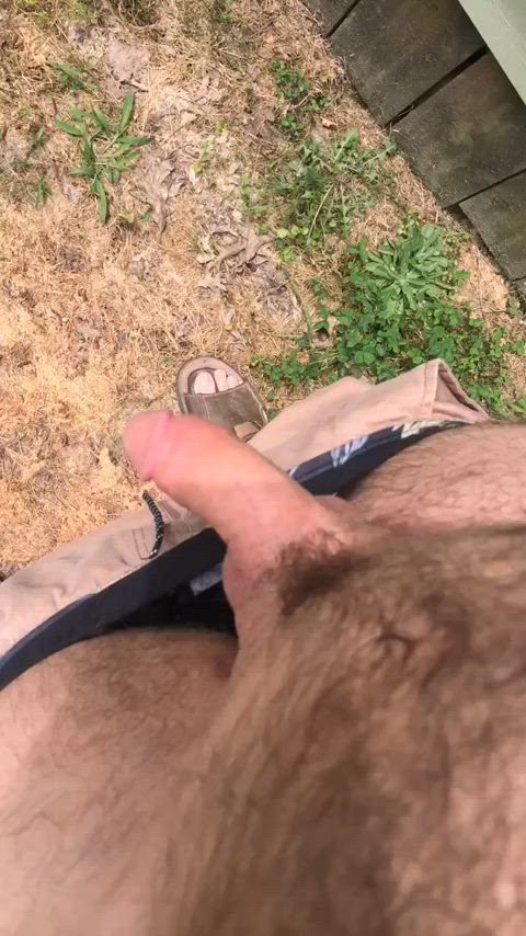 Here’s a good one for y’all. First piss of the day, after masturbating for a