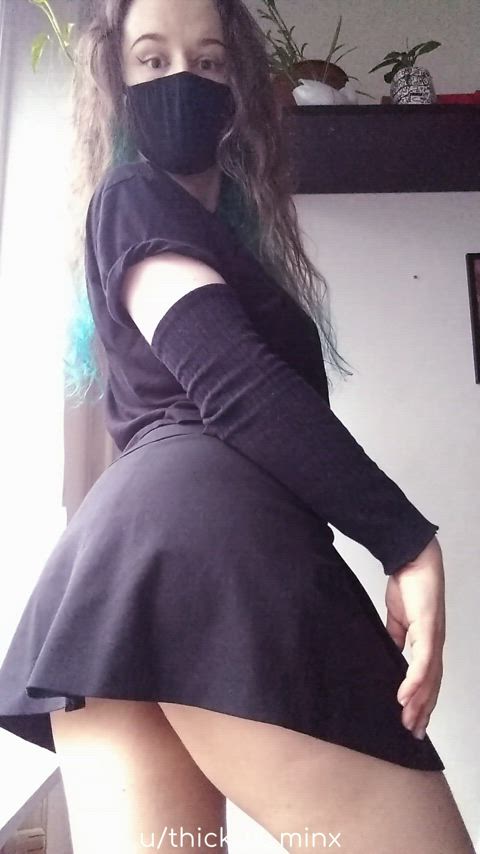 How long do I have to tease you before you rip the panties off my thick ass?
