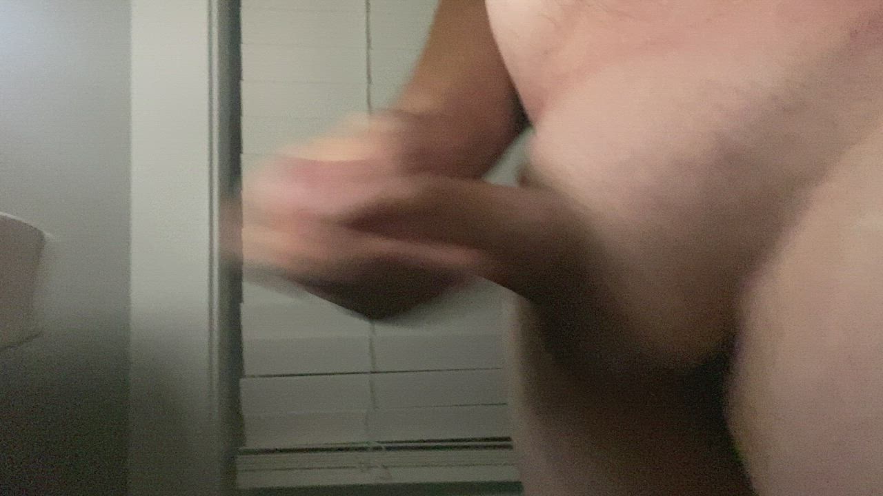 Chubby Cum Dad Dripping Thick Cock clip