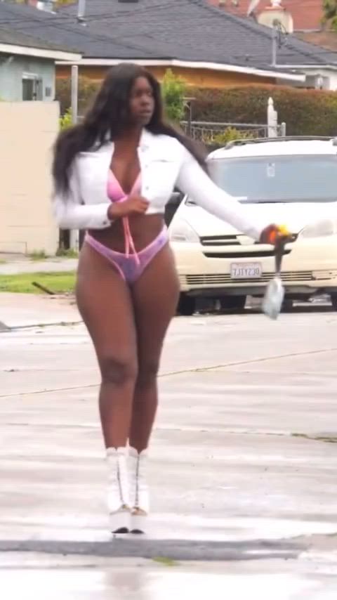 chocolate ebony escort prostitute clip