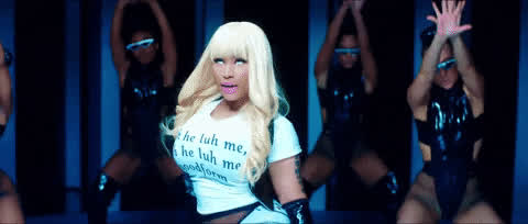 Big Ass Big Tits Blonde Celebrity Dancing Ebony Latex Nicki Minaj clip
