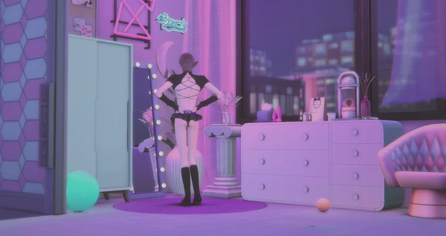 3d femboy solo clip