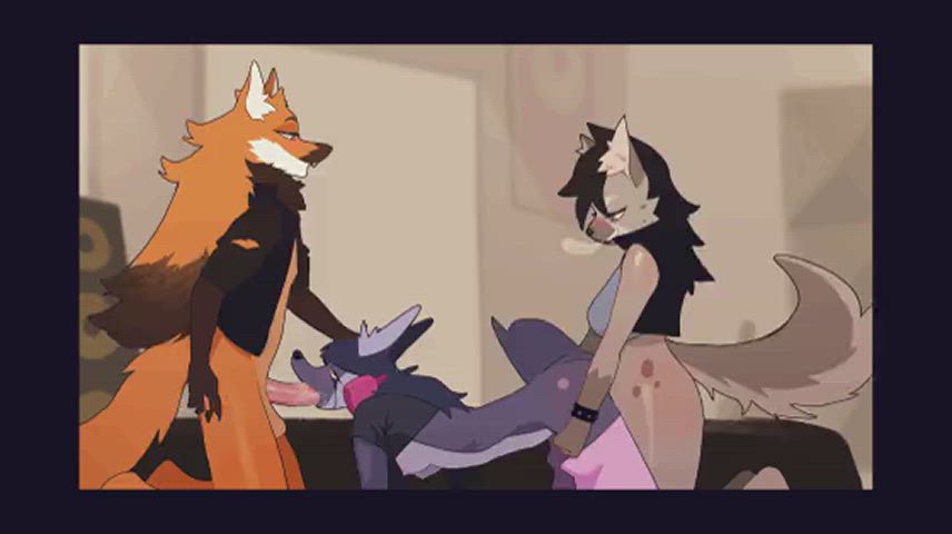 animation big dick big tits blowjob breeding doggystyle furry sex size difference