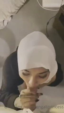 deepthroat hijab bengali clip