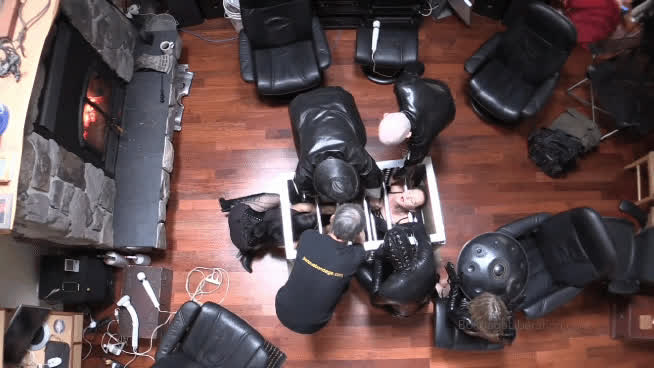 bdsm bondage fetish group sex clip