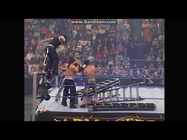WWE Armageddon 2006: Joey Mercury Ladder Incident *HD*